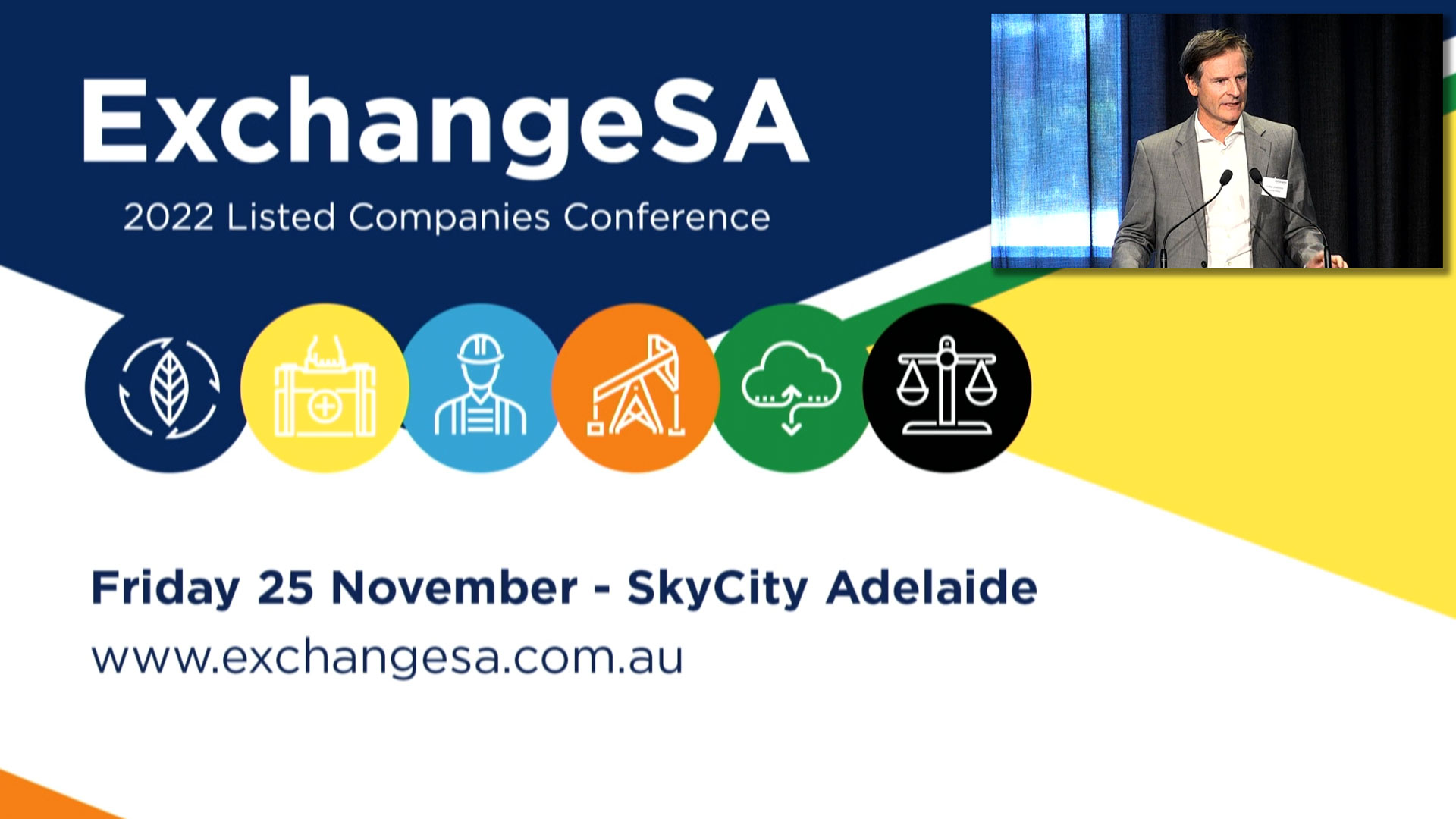 Chris Jamieson Presenting at the ExchangeSA Investment Conference